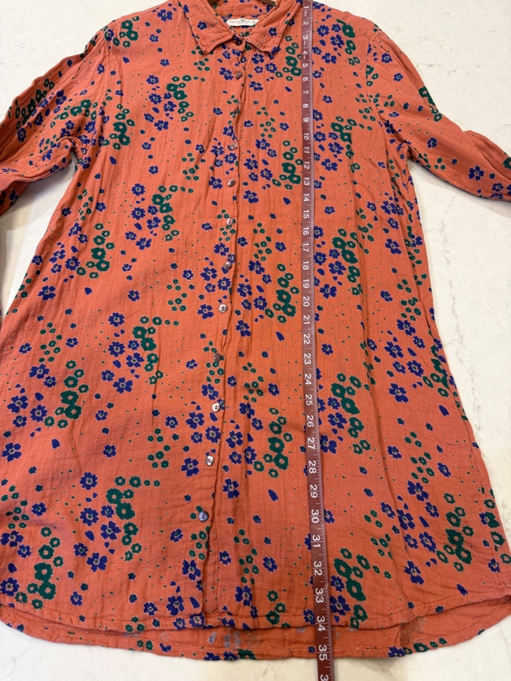 Natural Life Georgia Dress Floral Flowers Pockets Size Medium - Picture 6 of 9